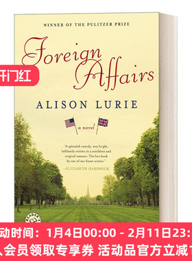 英文原版小说 Foreign Affairs A Novel 婚外情 普利策奖 当代幽默浪漫小说 Alison Lurie 英文版 进口英语原版书籍