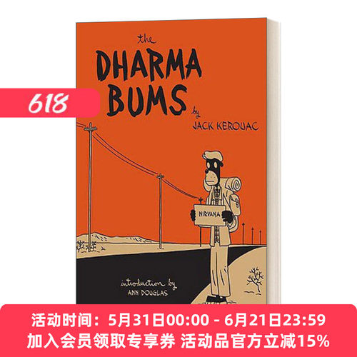 英文原版 The Dharma Bums 达摩流浪者 英文版 进口英语原版书籍