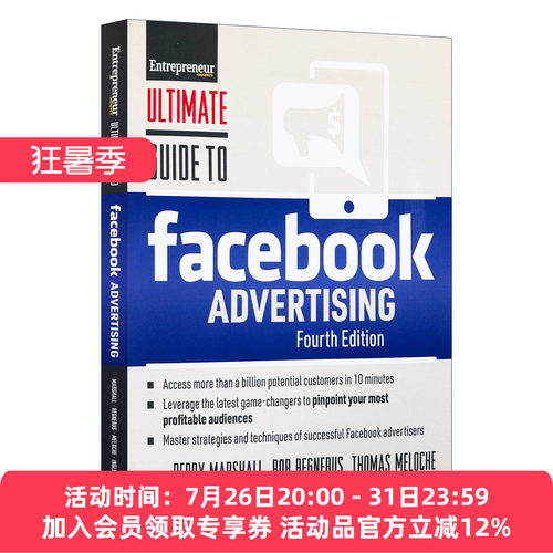 英文原版 Ultimate Guide to Facebook Advertising Facebook 广告的最终指南 英文版 进口英语原版书籍
