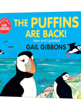 海雀回来了 英文原版 The Puffins are Back 盖尔吉本斯少儿百科系列 英文版 进口英语原版书籍