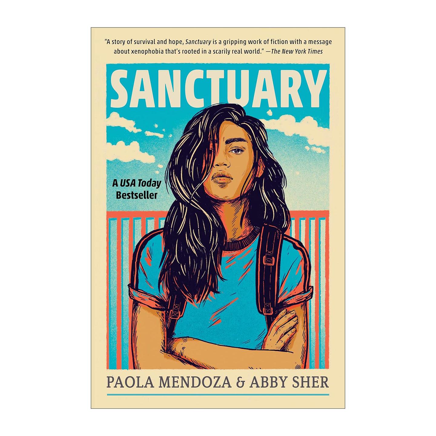 英文原版 Sanctuary 避难所 YALSA优秀青少年小说 Paola Mendoza 英文版 进口英语原版书籍