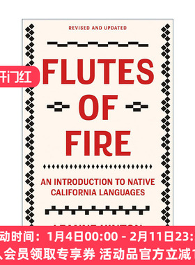 英文原版 Flutes of Fire 火焰之笛 加州土著语言入门经典 修订更新版 Leanne Hinton英文版 进口英语原版书籍