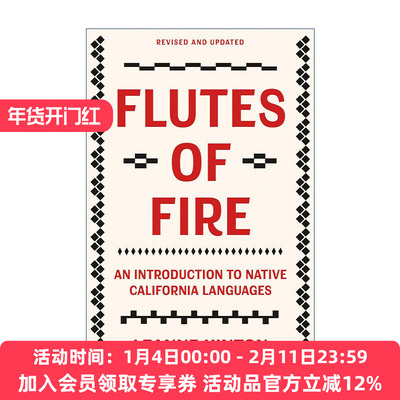 英文原版 Flutes of Fire 火焰之笛 加州土著语言入门经典 修订更新版 Leanne Hinton英文版 进口英语原版书籍