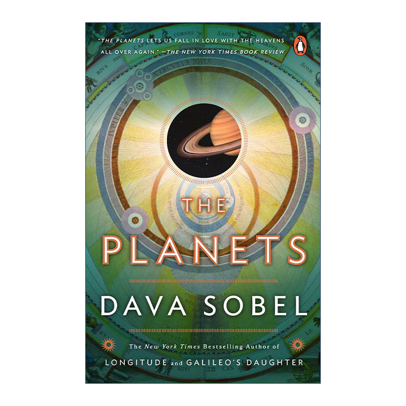一星一世界 英文原版 The Planets 天文学 Dava Sobel达娃·索贝尔 英文版 进口英语原版书籍