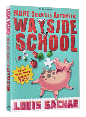 歪歪路小学 英文原版 More Sideways Arithmetic from Wayside School 儿童英语章节小说 英文版 进口英语书籍