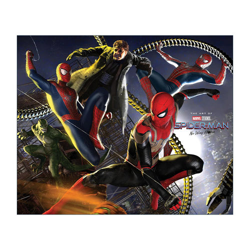 英文原版 Spider-Man No Way Home 蜘蛛侠 英雄无归 漫威漫画 电影艺术设定集 精装收藏版 英文版 进口英语原版书籍