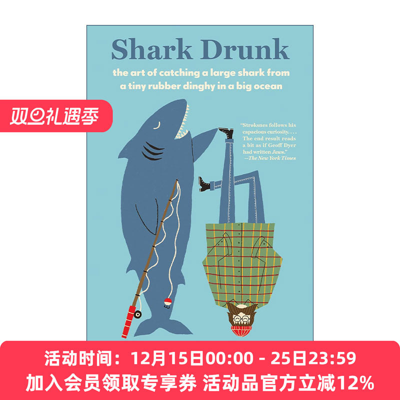 英文原版 Shark Drunk Vintage Departures 醉鲨 传记 挪威伯瑞格文学奖 Morten Stroksnes 英文版 进口英语原版书籍
