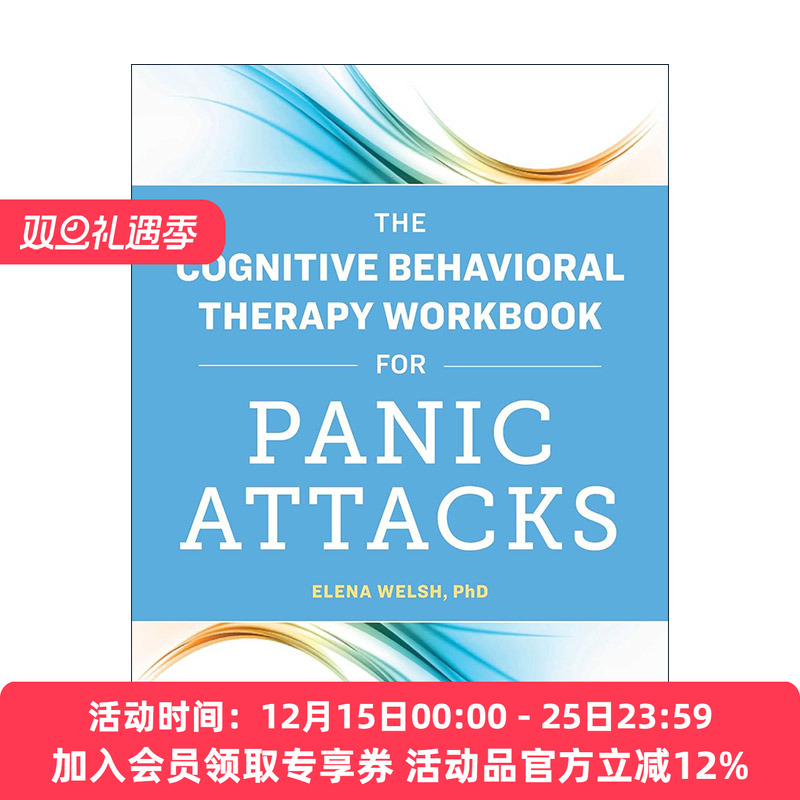 英文原版 The Cognitive Behavioral Therapy Workbook for Panic Attacks 惊恐症发作的认知行为治疗练习册 进口英语原版书籍