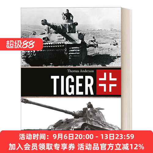 英文原版 Tiger 虎式坦克 战争历史 英文版 进口英语原版书籍