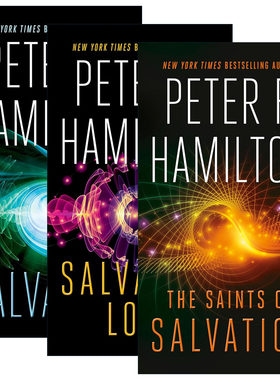 英文原版 The Salvation Sequence 未来救赎系列3册 科幻小说 爱，死亡和机器人作者彼得·F.汉密尔顿 英文版 进口英语原版书籍