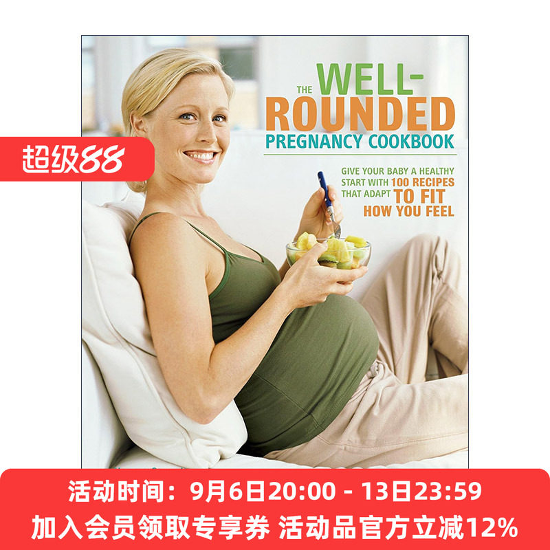 全面怀孕食谱 英文原版 The Well-Rounded Pregnancy Cookbook 孕期健康饮食指南 准妈妈 Karen Gurwitz 英文版 进口英语原版书籍