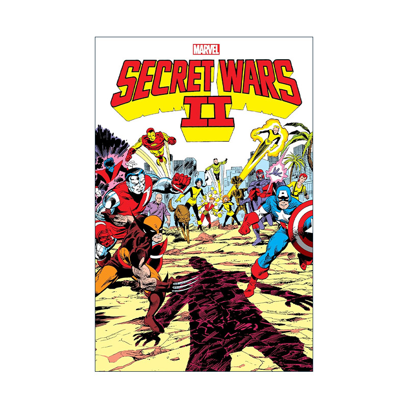 英文原版 Secret Wars II New Printing 秘密战争2 新印版 漫威漫画 Jim Shooter 英文版 进口英语原版书籍