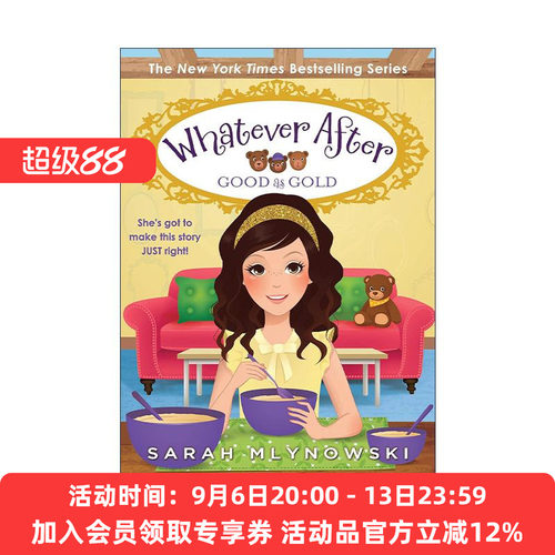 英文原版 Whatever After #14 Good As Gold 瞬息万变系列14 英文版 进口英语原版书籍