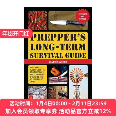 英文原版 Prepper's Long-Term Survival Guide 长期生存指南 第2版 生活自救 英文版 进口英语原版书籍