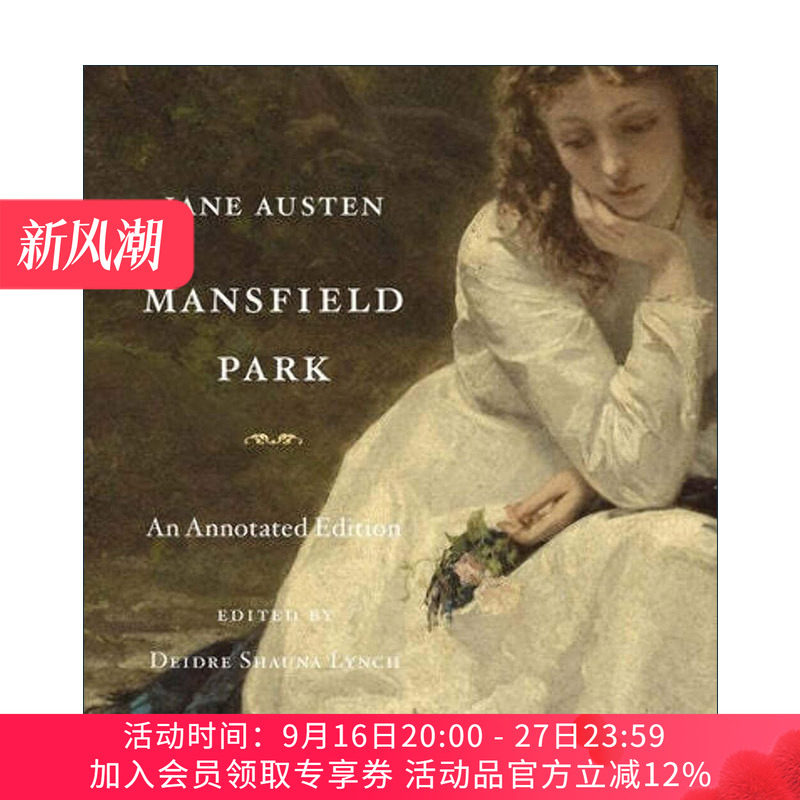 英文原版 Mansfield Park 简奥斯汀 曼斯菲尔德庄园 精装彩插注释版 Deidre Shauna Lynch 哈佛大学出版社 英文版进口英语原版书籍