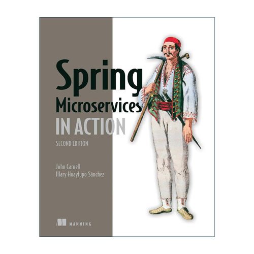 英文原版 Spring Microservices in Action  Second Edition Spring微服务实战 第2版 英文版 进口英语原版书籍