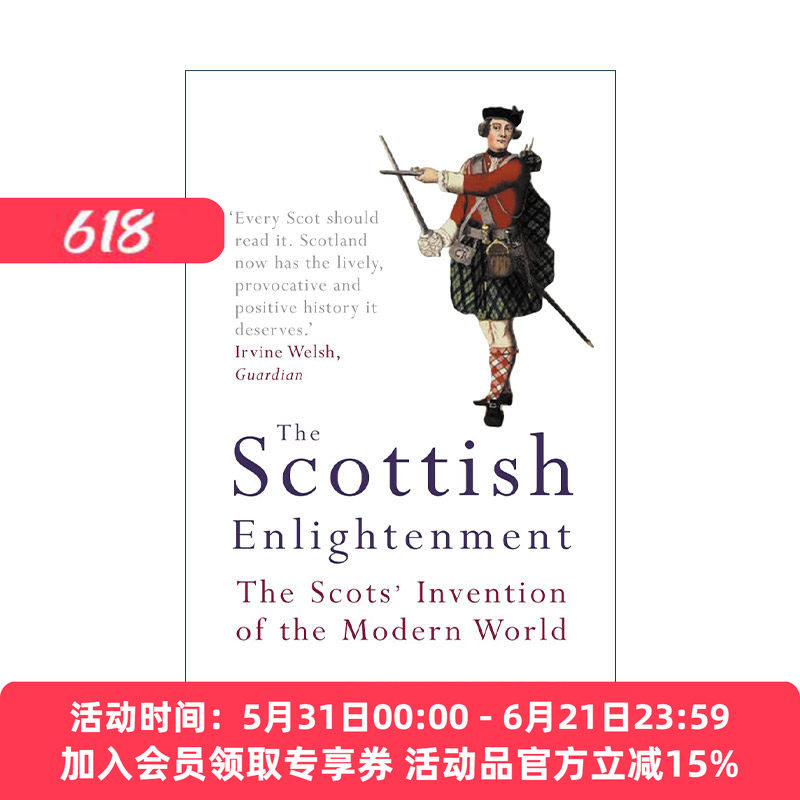 英文原版 The Scottish Enlightenment 苏格兰启蒙运动 现代世界文明的起点 阿瑟·赫尔曼 英文版 进口英语原版书籍