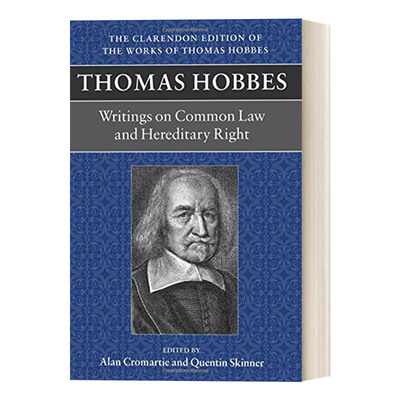 霍布斯 英文原版 Thomas Hobbes Writings on Common Law and Hereditary Right 论普通法和世袭权 英文版 进口英语原版书籍