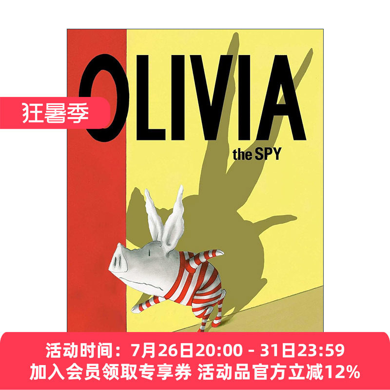 英文原版 Olivia the Spy 奥莉薇情报员 精装绘本 英文版 进口英语原版书籍