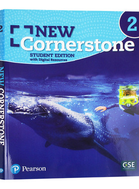 美国ESL综合小学教材 第2级 学生书 英文原版 New Cornerstone Grade 2 Student Edition with Digital Resources 英文版英语书籍