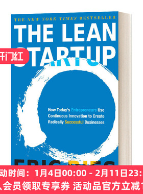 英文原版 The Lean Startup 精益创业 精装 英文版 进口英语原版书籍