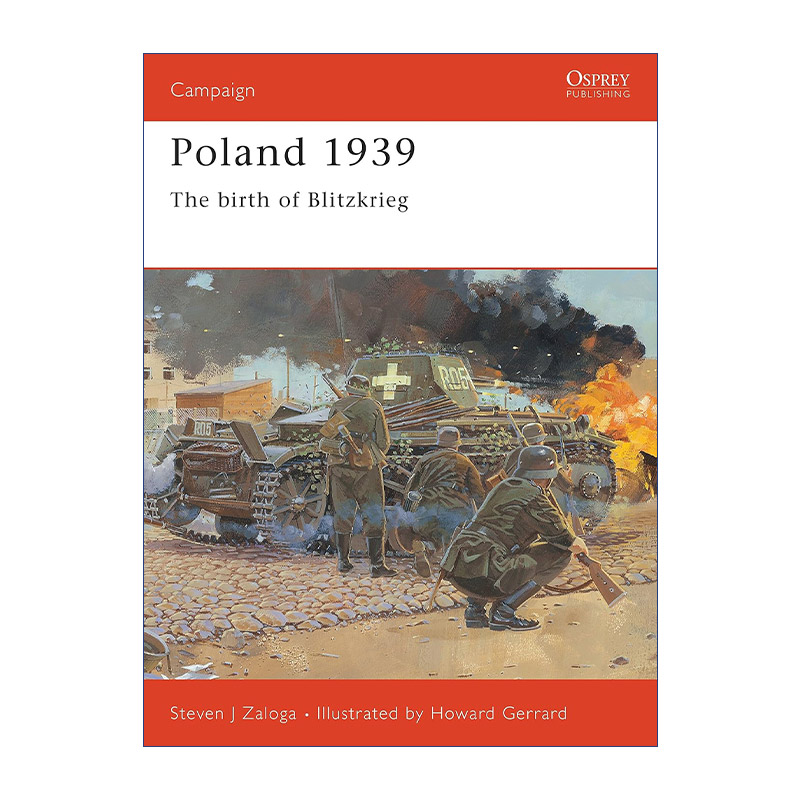 二战1939波兰战役 英文原版 Poland 1939 战争历史系列 英文版 进口英语原版书籍