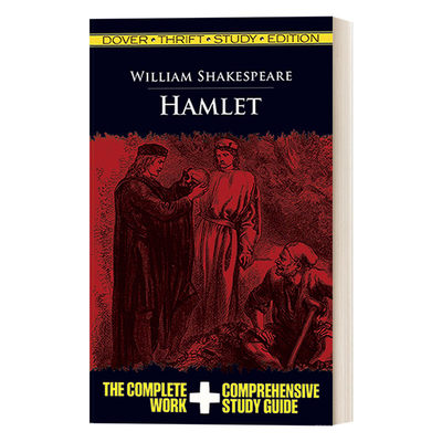 哈姆雷特 英文原版 Hamlet 莎士比亚戏剧 Thrift Study Edition 英文版 进口英语原版书籍