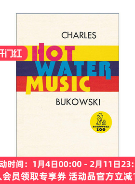 英文原版 Hot Water Music 苦水音乐 布可夫斯基 英文版 进口英语原版书籍