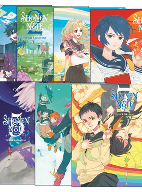 英文原版 Shonen Note Boy Soprano 少年笔记系列1-7册 少年乐谱 治愈系漫画 隐之王作者镰谷悠希 讲谈社 英文版 进口英语原版书籍