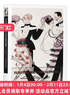 华研原版 飞女郎与哲学家 英文原版小说 Flappers and Philosophers 菲茨杰拉德作品系列 英文版 进口英语书籍