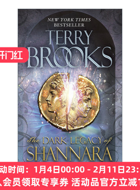 英文原版 Wards of Faerie The Dark Legacy of Shannara 01 沙娜拉的黑暗遗产系列1 仙灵守护 科幻冒险小说 英文版 进口英语书籍