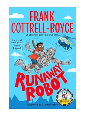 英文原版 Runaway Robot 拯救失控机器人 儿童奇幻魔法小说 Frank Cottrell-Boyce 英文版 进口英语原版书籍