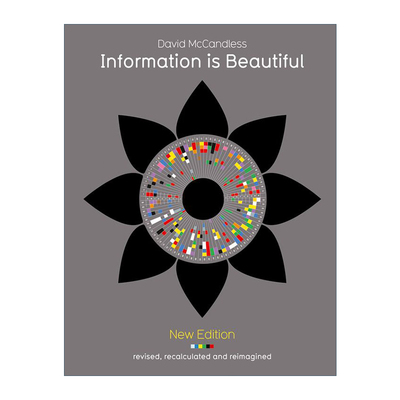 信息之美  英文原版 Information Is Beautiful 大卫·麦克坎德莱斯 精装 英文版 进口英语原版书籍