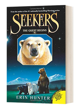 英文原版 Seekers #1 The Quest Begins 熊武士/探索者首部曲1 扬帆起航 英文版 进口英语原版书籍