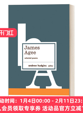 英文原版 James Agee Selected Poems American Poets Project #27 詹姆斯·艾吉诗选 精装美国文库 英文版 进口英语原版书籍