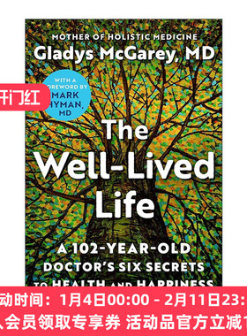 英文原版 The Well-Lived Life 早点知道会幸福的那些事 百岁奶奶的人生建议 英文版 进口英语原版书籍