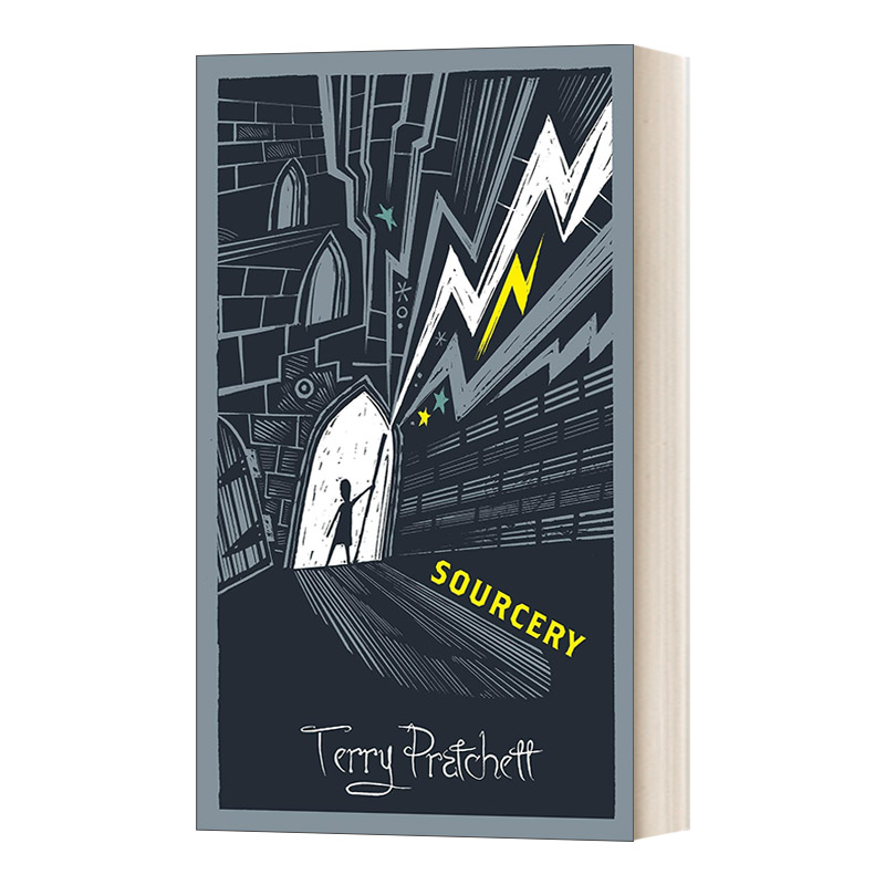英文原版小说 Sourcery 碟形世界5 大法 精装 英文版 进口英语原版书籍