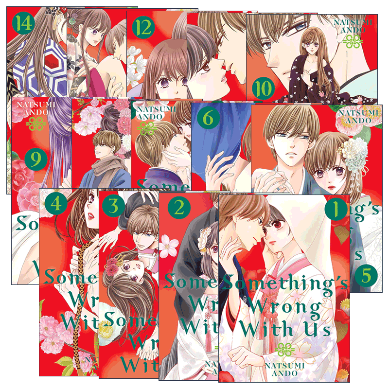 现货 英文原版 Something's Wrong With Us 我们有点不对劲系列14册 同名日剧原著 Natsumi Ando安藤夏美悬疑爱情漫画 进口书籍