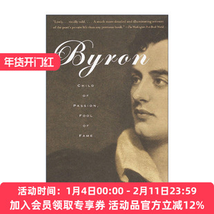 英文原版 Byron 拜伦传 激情之子 名声之愚 Benita Eisler 英文版 进口英语原版书籍