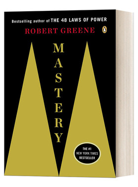 Mastery 专精力 从直觉 兴趣到精通 英文原版 罗伯特·格林 Robert Greene 英文版 进口英语原版书籍