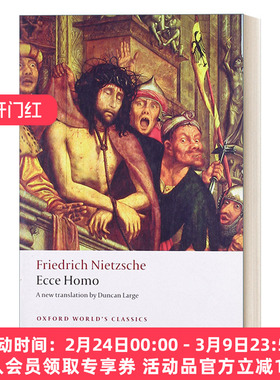 英文原版 Ecce Homo 瞧 这个人 尼采自传 牛津世界经典系列 英文版 进口英语原版书籍