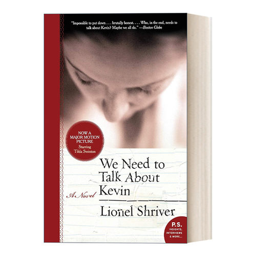 凯文怎么了 英文原版小说 We Need to Talk About Kevin 影视封面版 英国橘子文学奖 百利女性文学奖 英文版 进口英语原版书籍