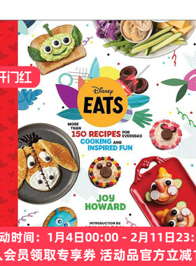 英文原版 Disney Eats 迪士尼美食 超过150种日常烹饪趣味健康食谱 精装 英文版 进口英语原版书籍