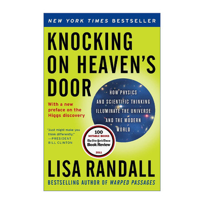 叩响天堂之门  英文原版 Knocking on Heaven's Door 宇宙探索的历程 理论物理学大师丽莎兰道尔宇宙三部曲 英文版 进口英语书籍
