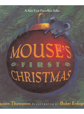 小老鼠的第一个圣诞节  英文原版 Mouse's First Christmas 节日绘本 英文版 进口英语原版书籍