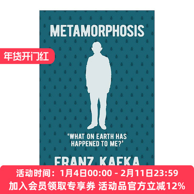 英文原版 Metamorphosis 卡夫卡 变形记 Arcturus精装经典系列 英文版 进口英语原版书籍