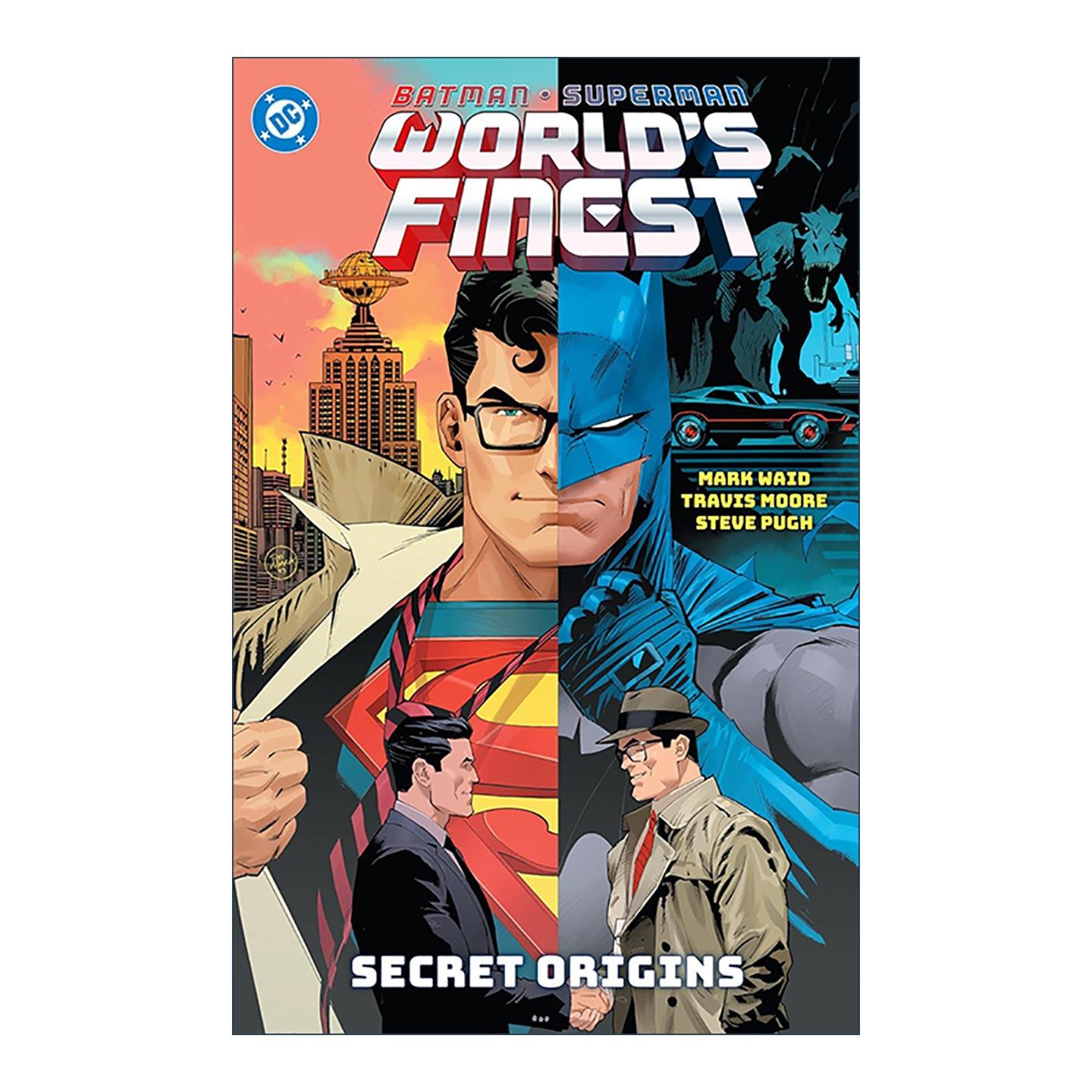 英文原版 Batman/Superman World's Finest Vol.5 Secret Origins 蝙蝠侠 超人 世界至佳拍档 卷五 秘密起源 DC漫画 英文版 进口
