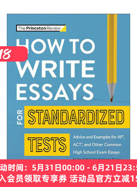 英文原版 How to Write Essays for Standardized Tests 如何写标准化考试作文 AP 英文版 进口英语原版书籍