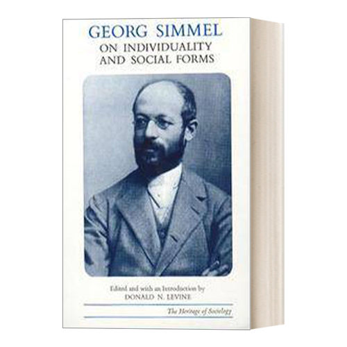 英文原版 Georg Simmel on Individuality and Social Forms 格奥尔格·齐美尔谈个性与社会形态社会学 英文版 进口英语原版书籍