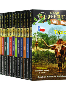 华研原版 神奇树屋小百科系列17册 英文原版 Magic Tree House Fact Tracker儿童英语章节小说故事书美国小学生课外阅读桥梁书籍